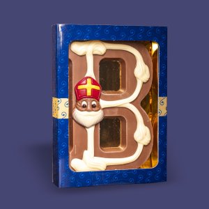 Luxe Chocoladeletter Melk B