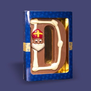 Luxe Chocoladeletter Melk D