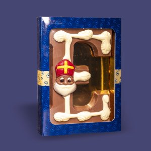 Luxe Chocoladeletter Melk E