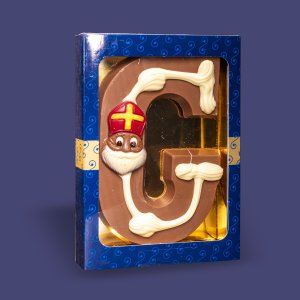 Luxe Chocoladeletter Melk G