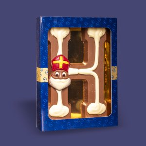 Luxe Chocoladeletter Melk H