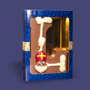 Luxe Chocoladeletter Melk L