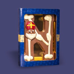 Luxe Chocoladeletter Melk N