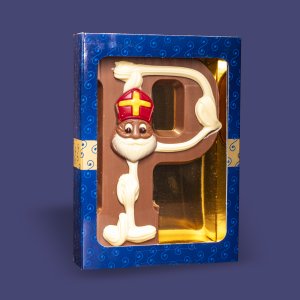 Luxe Chocoladeletter Melk P