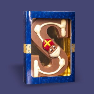 Luxe Chocoladeletter Melk S