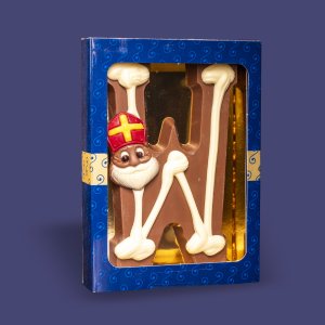 Luxe Chocoladeletter Melk W