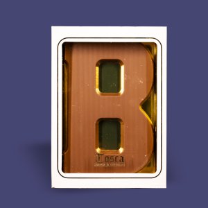Chocoladeletter 135gr melk B