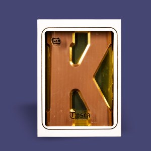 Chocoladeletter 135gr melk K