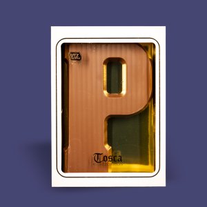 Chocoladeletter 135gr melk P
