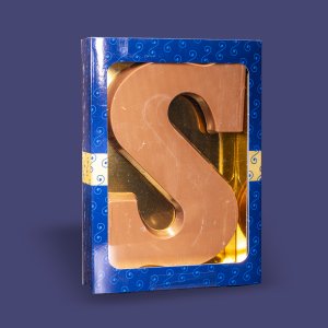 Grote Chocoladeletter 200gr melk S