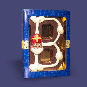 Luxe Chocoladeletter Puur B