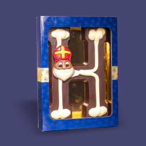 Luxe Chocoladeletter Puur H