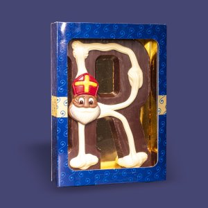 Luxe Chocoladeletter Puur R